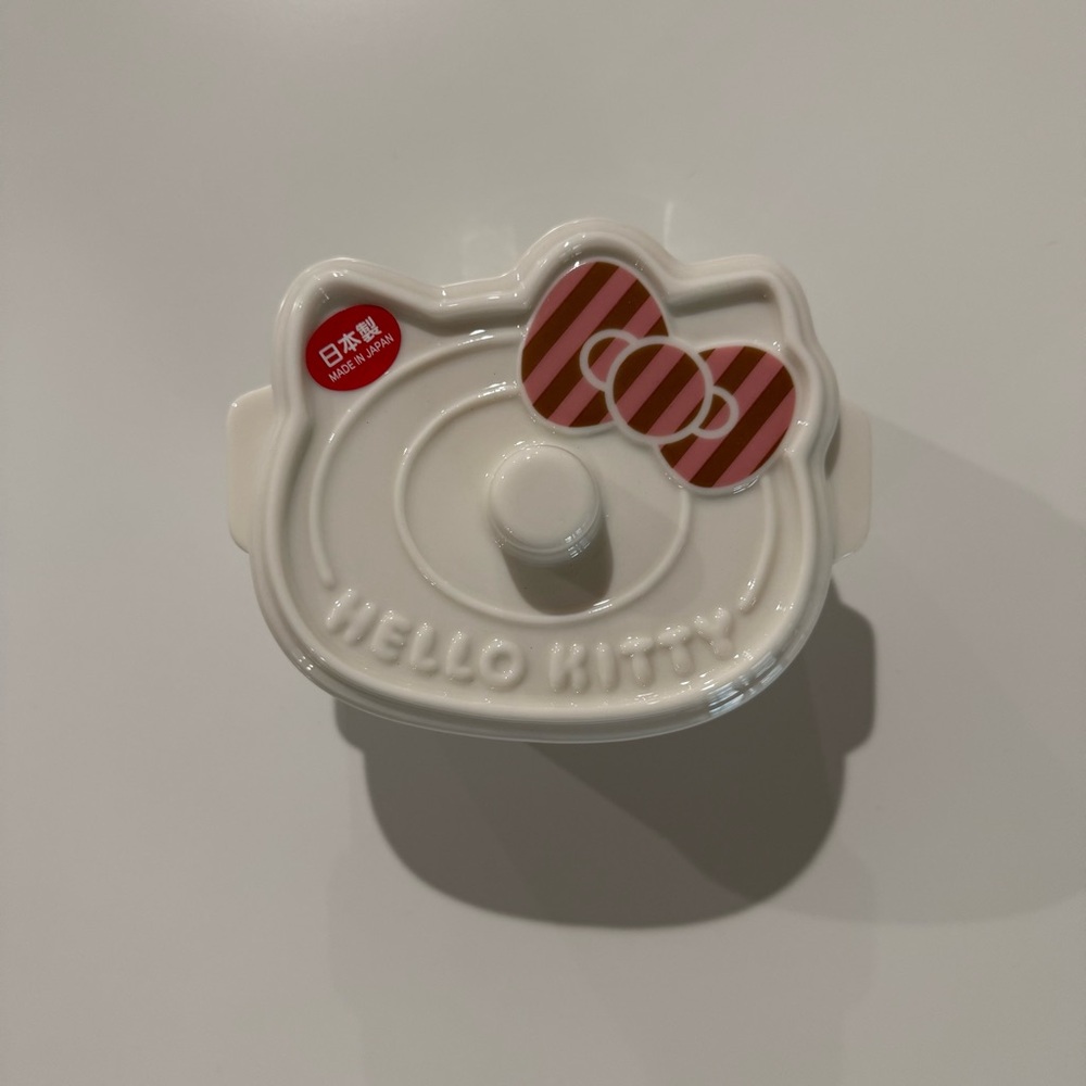 Sanrio Hello Kitty White Ceramic Container
